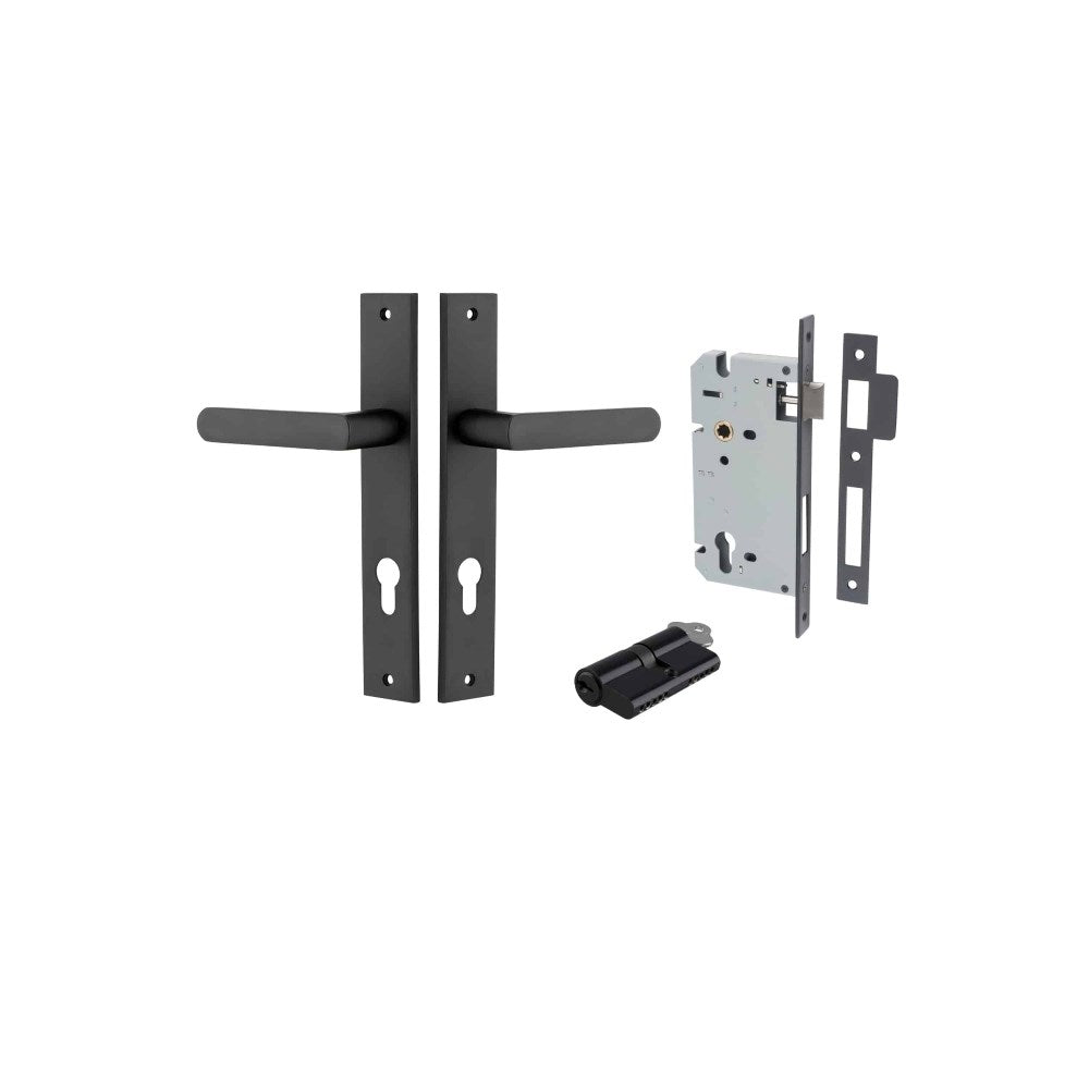 Osaka Rectangular Door Lever Set