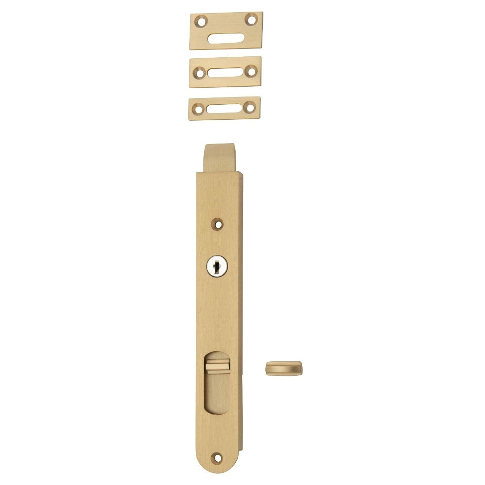 Key Lockable Flush Bolt