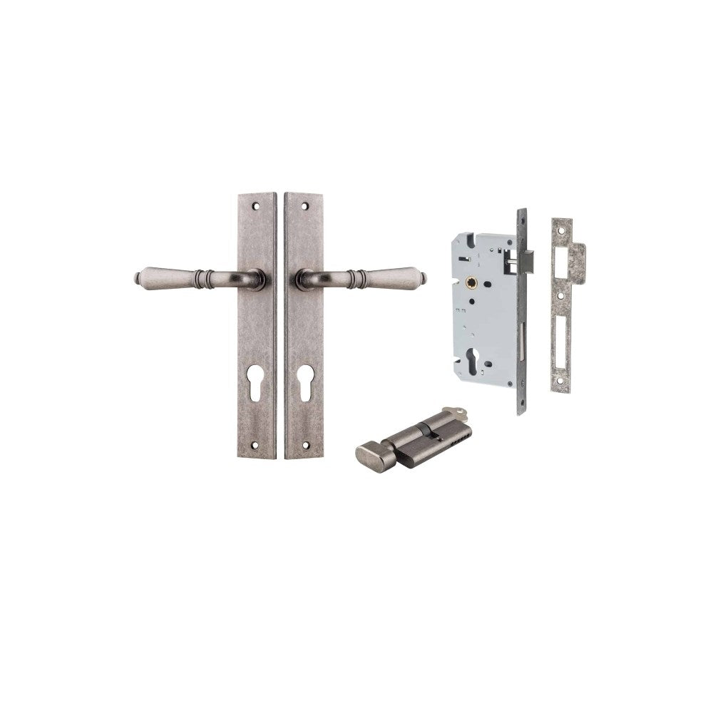 Sarlat Rectangular Door Lever Set