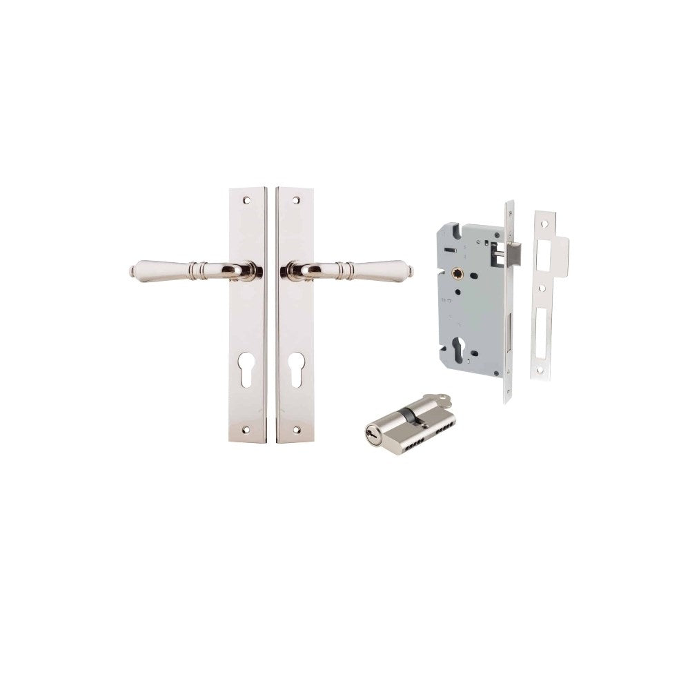 Sarlat Rectangular Door Lever Set