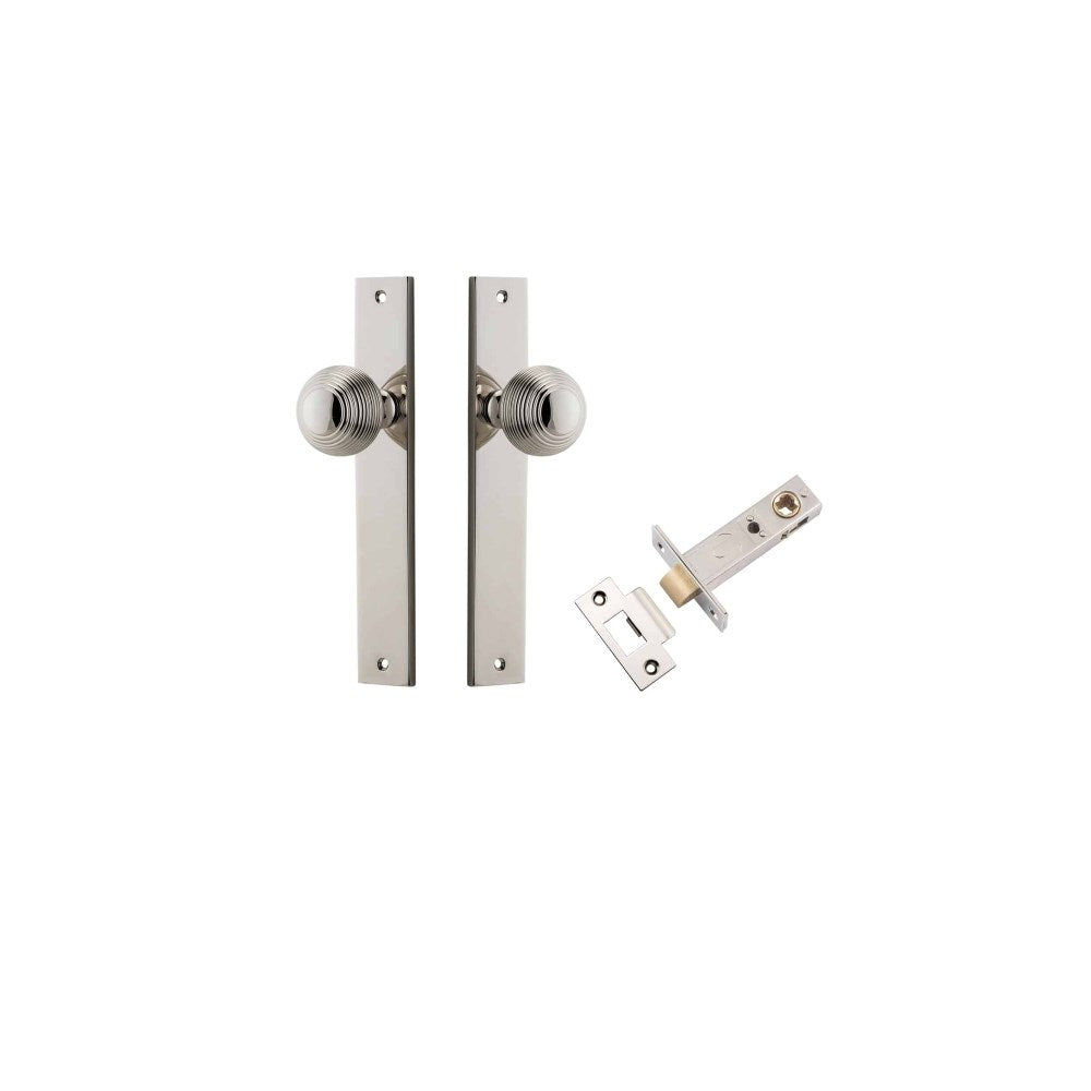 Guildford Rectangular Door Knob Set