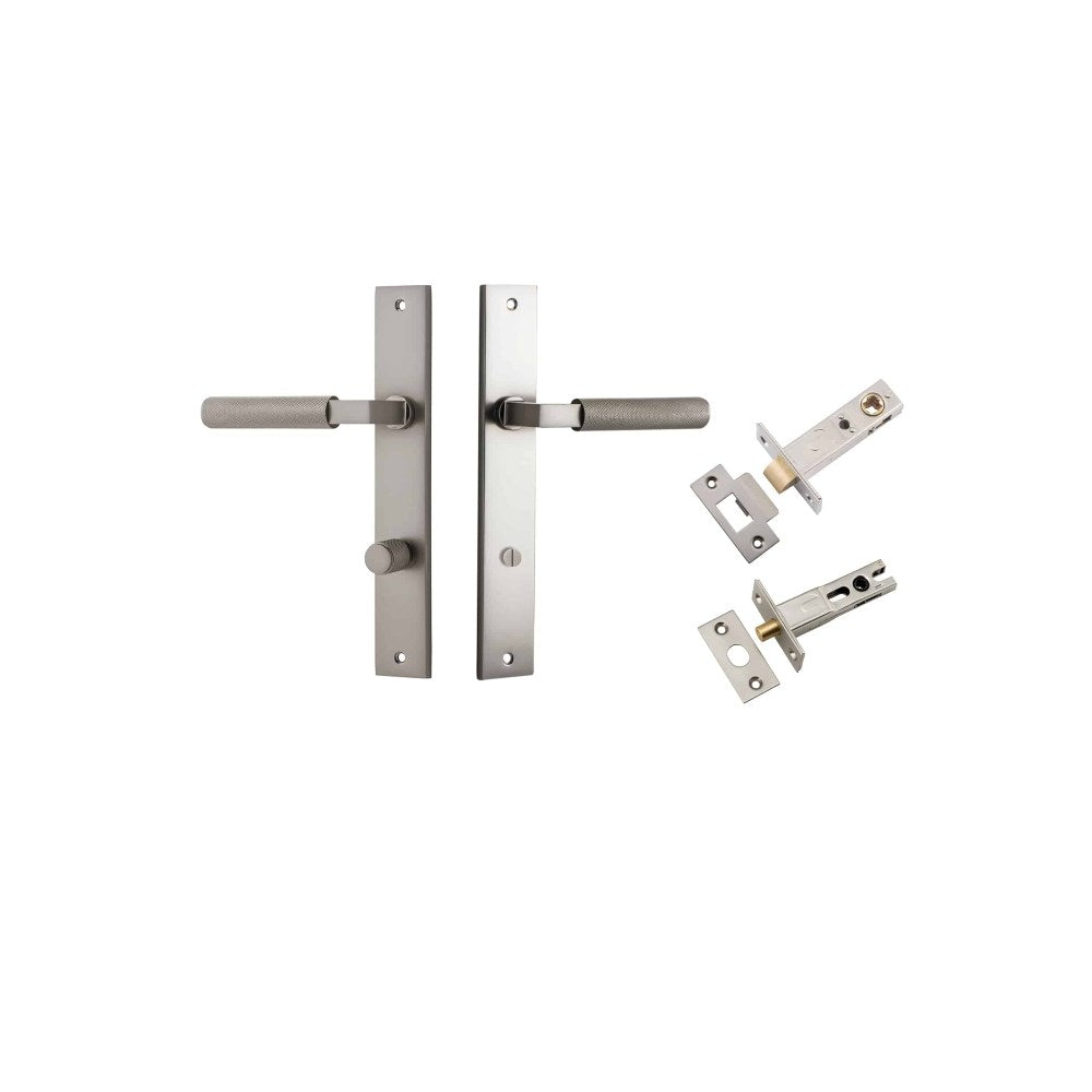 Brunswick Rectangular Door Lever Set