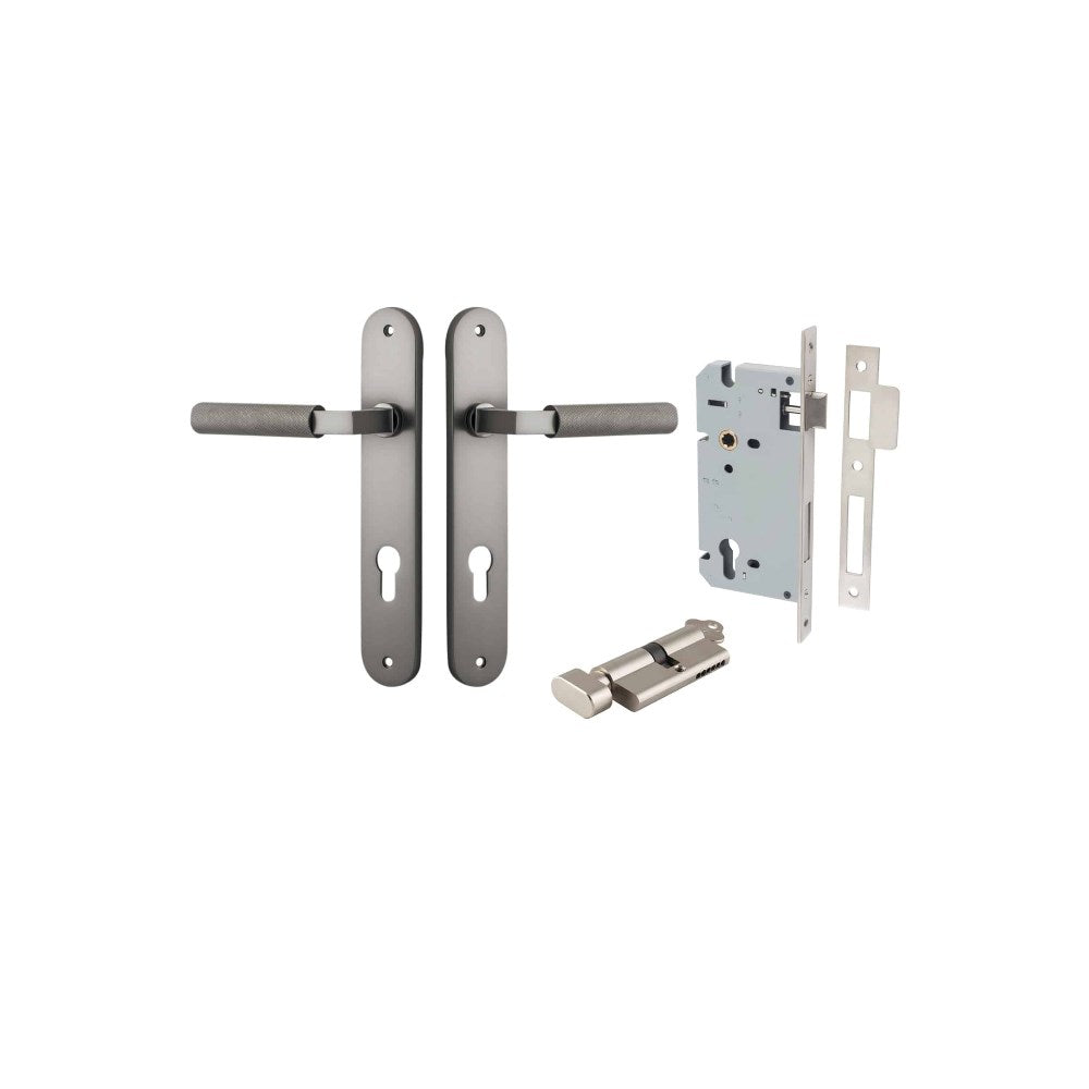 Brunswick Oval Door Lever Set