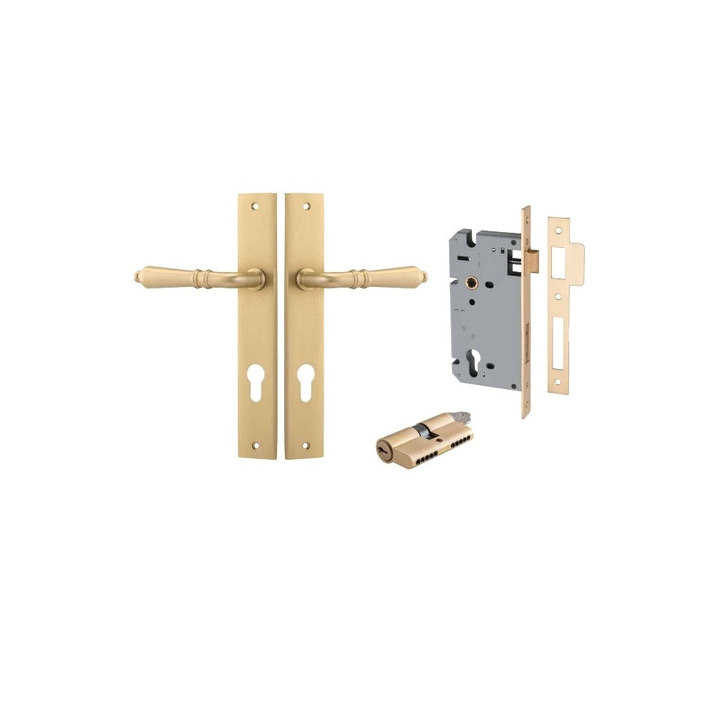 Sarlat Rectangular Door Lever Set