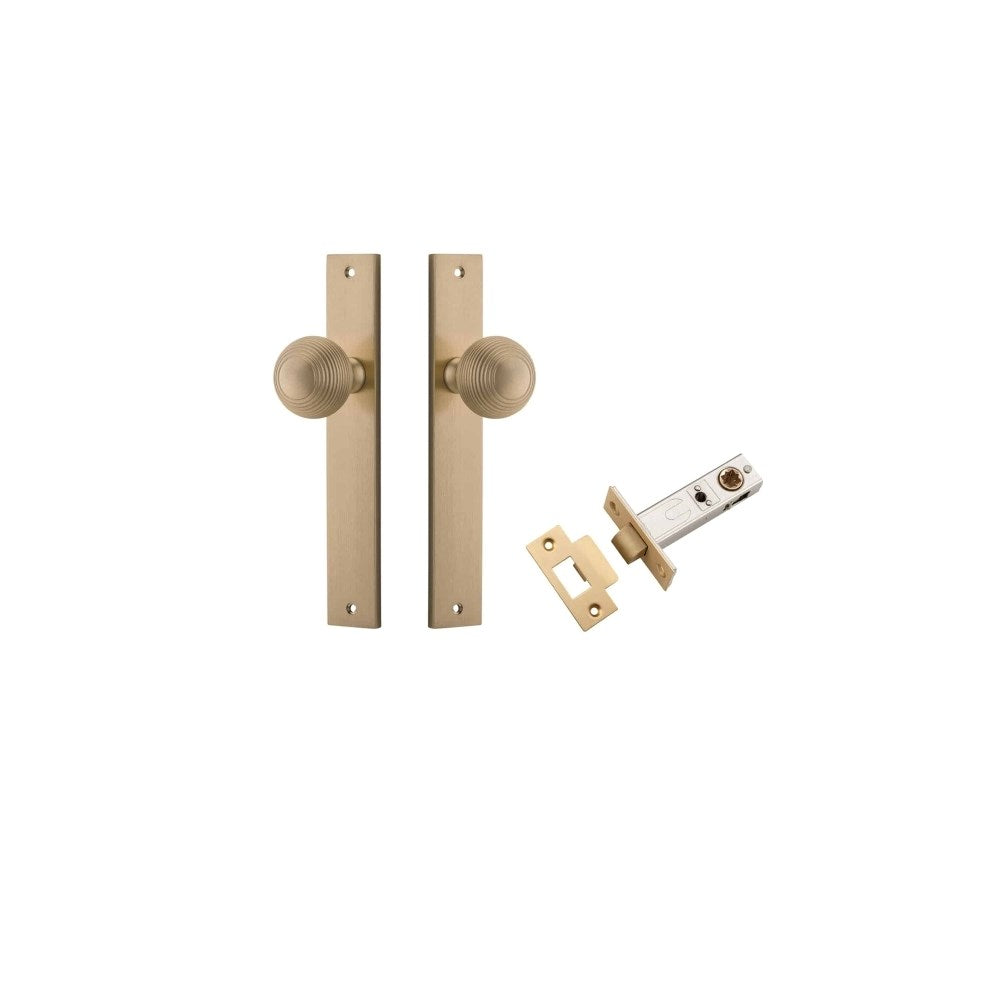 Guildford Rectangular Door Knob Set