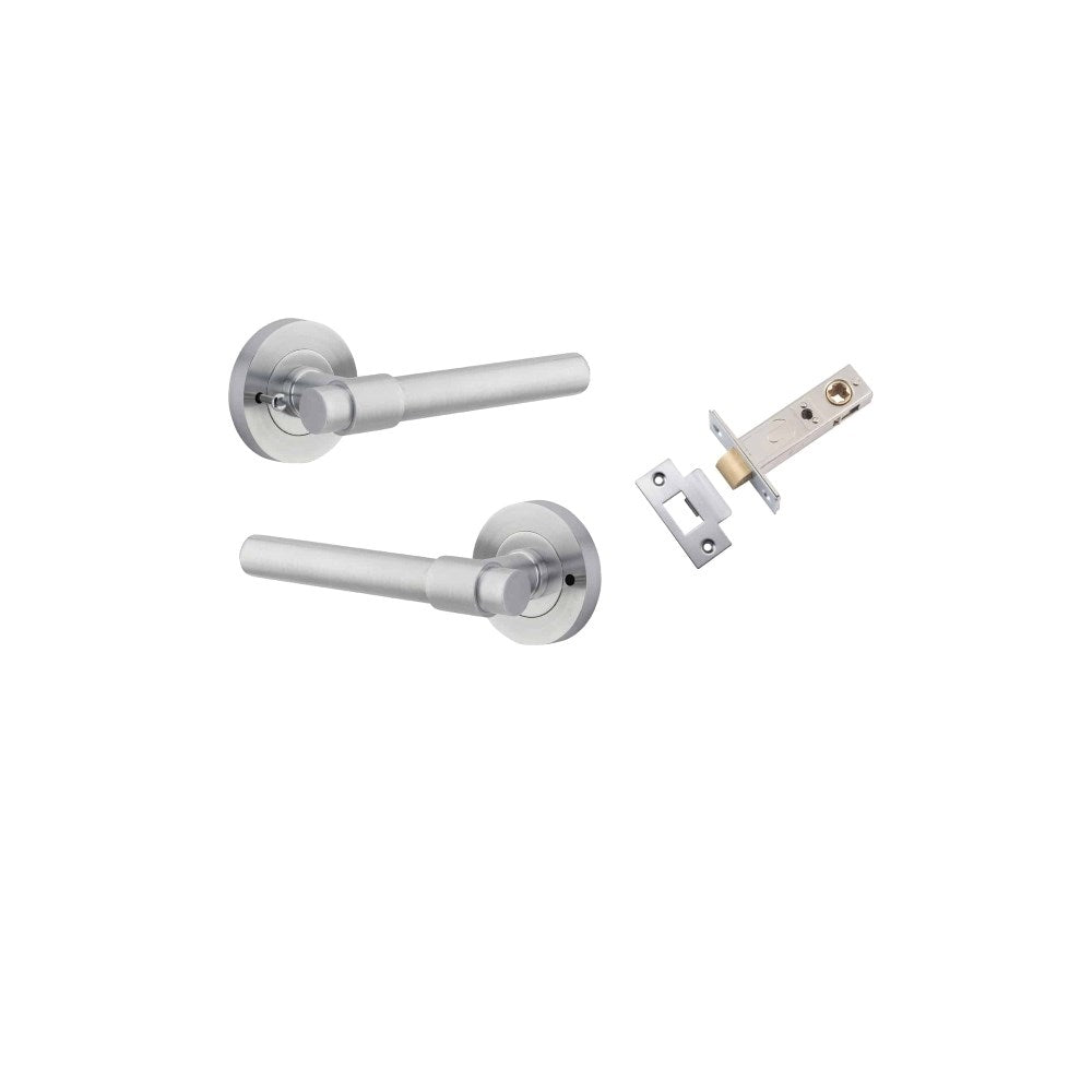 Helsinki Round Rose Door Lever Set