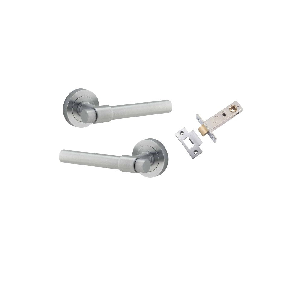 Helsinki Round Rose Door Lever Set