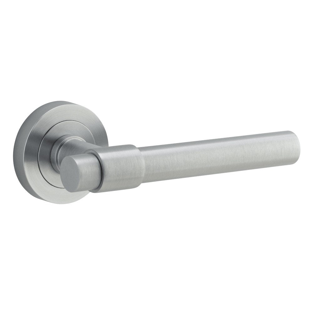 Helsinki Round Rose Door Lever Set