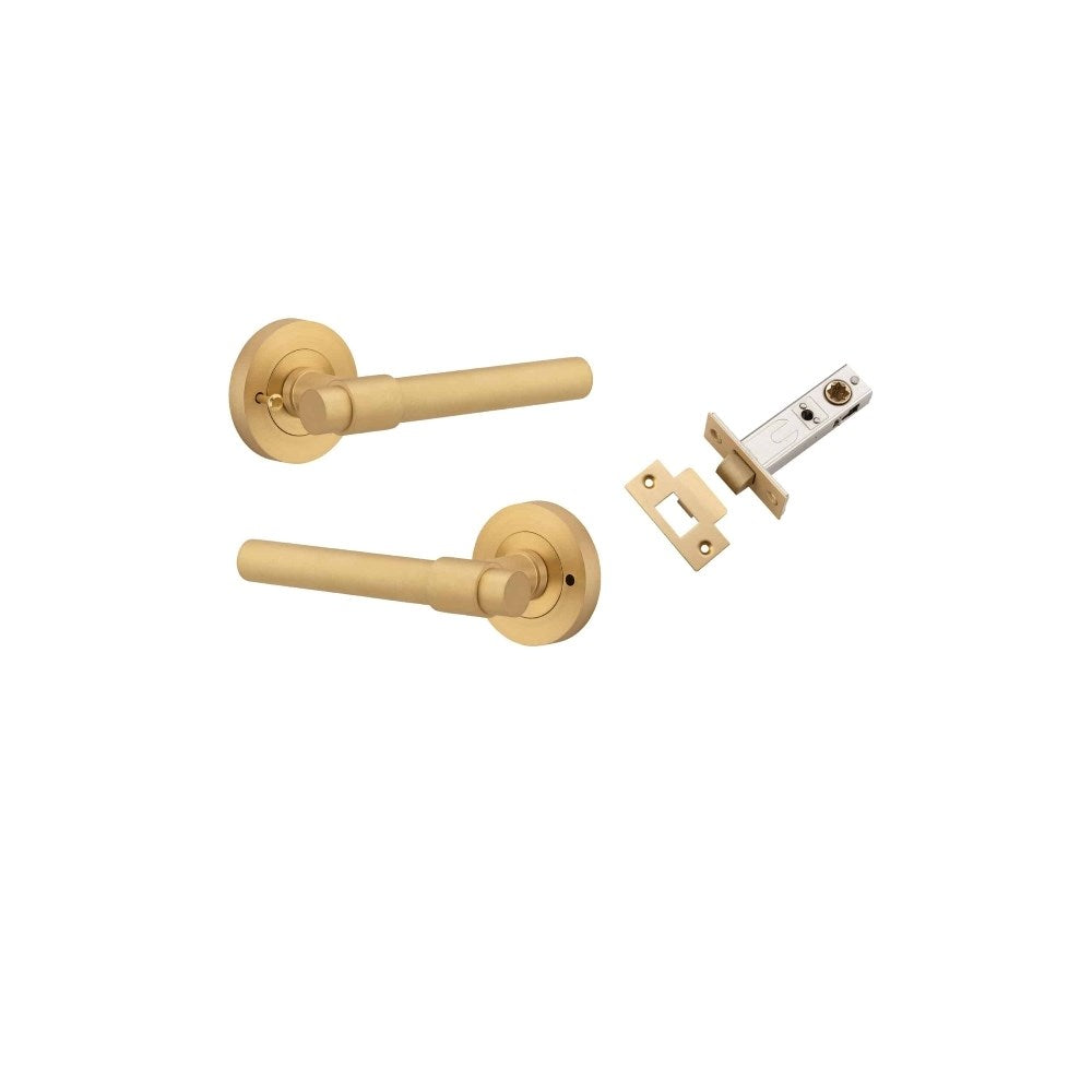 Helsinki Round Rose Door Lever Set