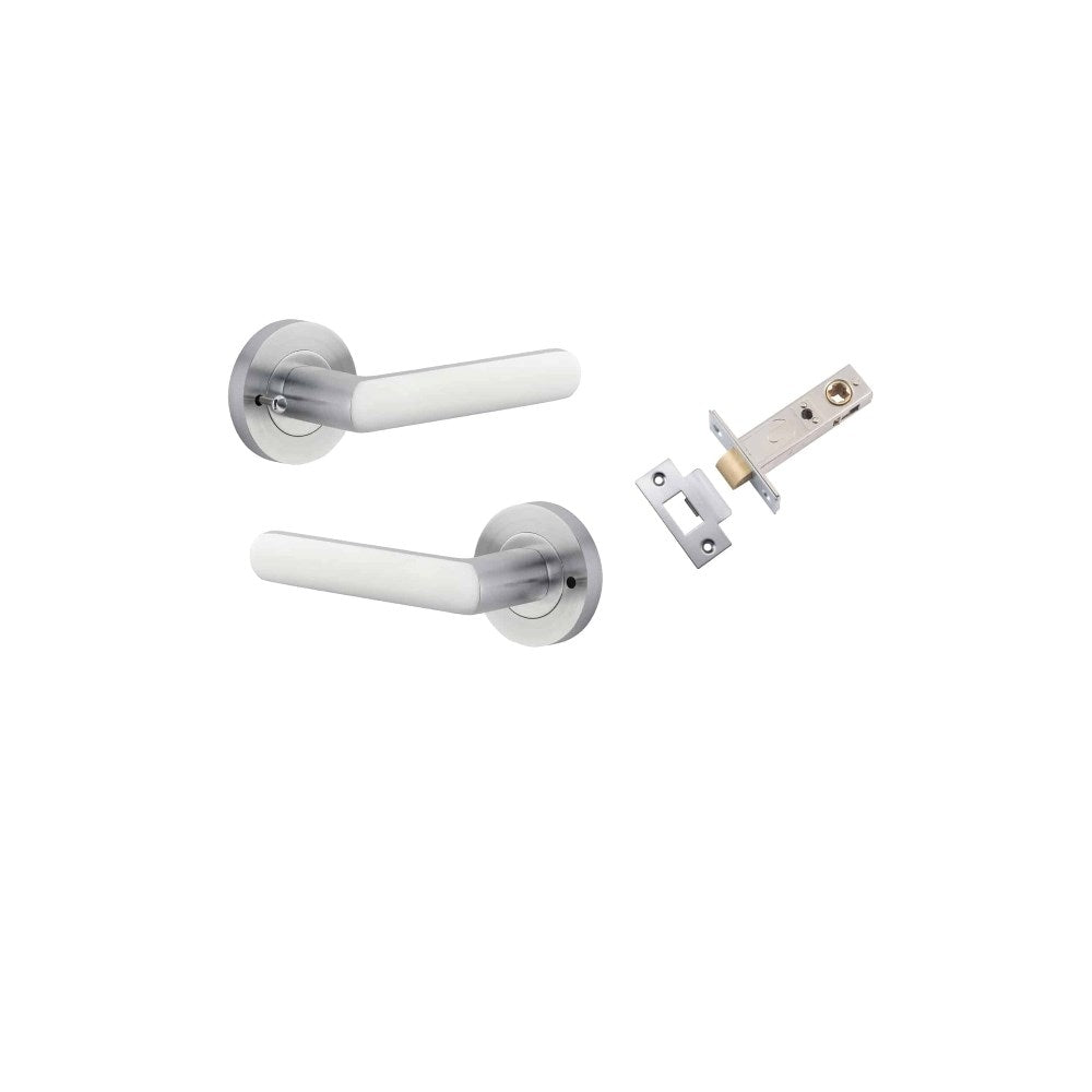 Osaka Round Rose Door Lever Set