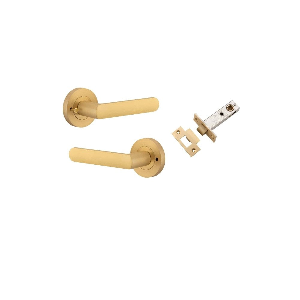 Osaka Round Rose Door Lever Set