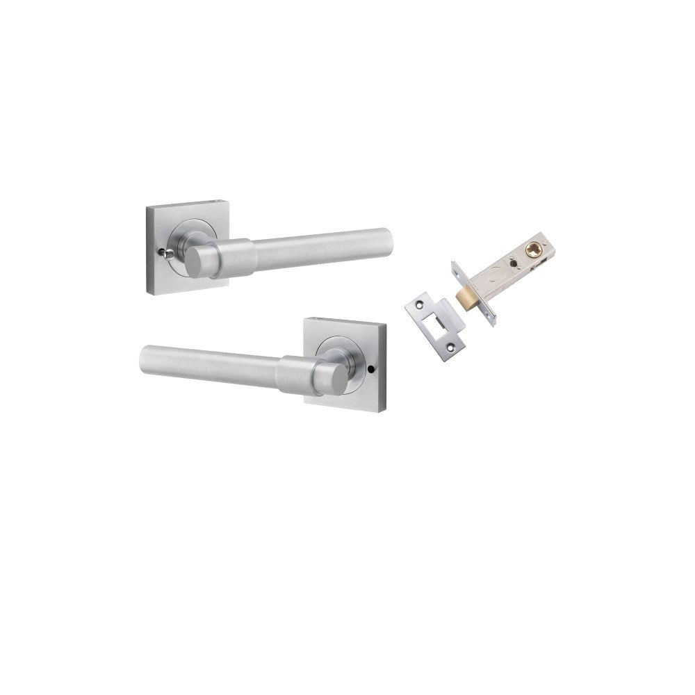 Helsinki Square Rose Door Lever Set