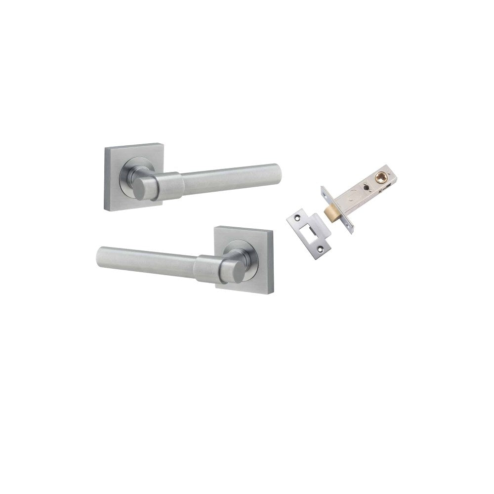 Helsinki Square Rose Door Lever Set