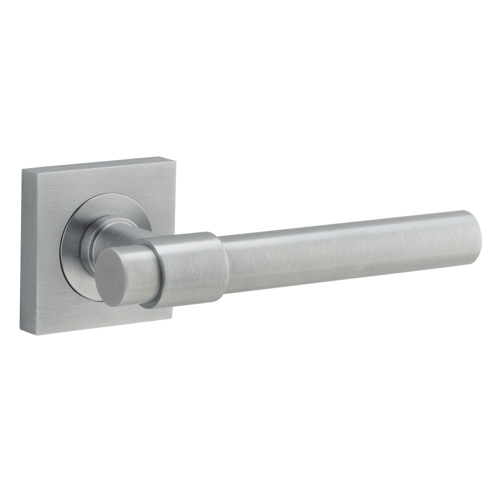 Helsinki Square Rose Door Lever Set