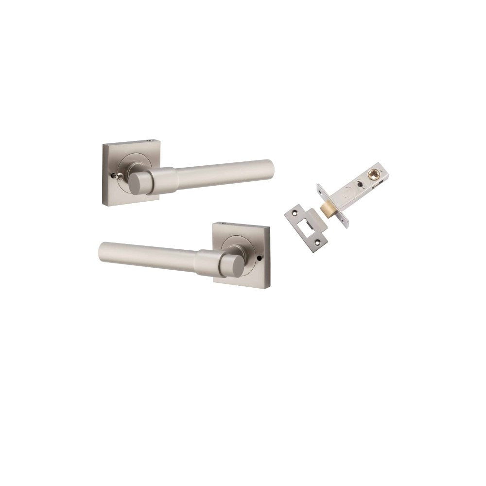 Helsinki Square Rose Door Lever Set