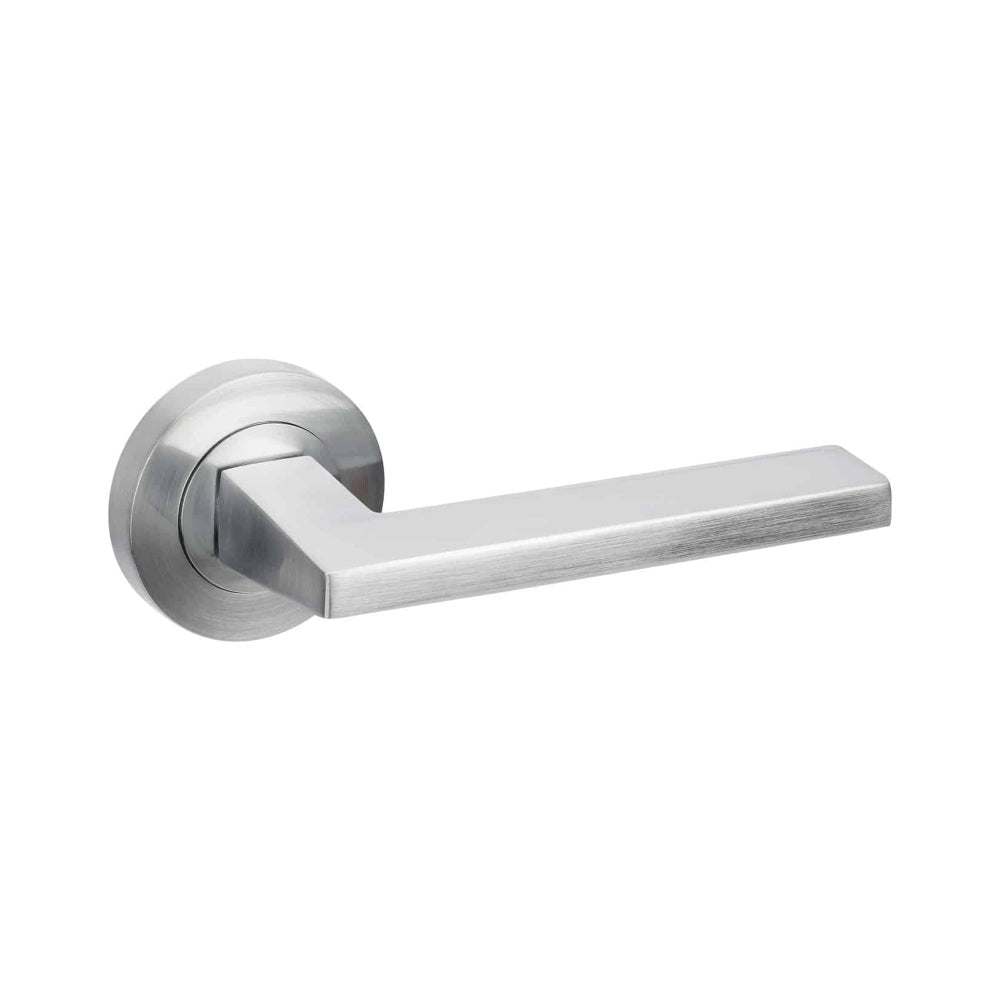 Vector Round Rose Door Lever Set