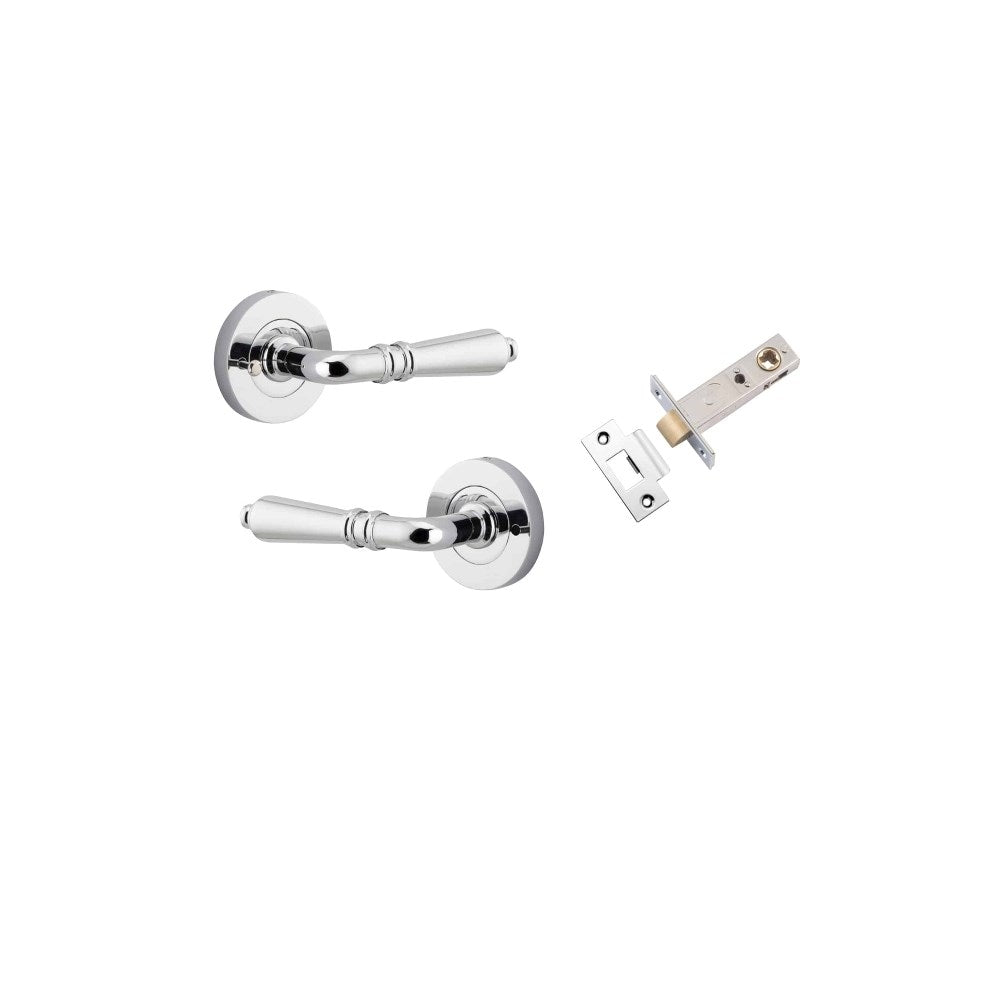 Sarlat Round Rose Door Lever Set