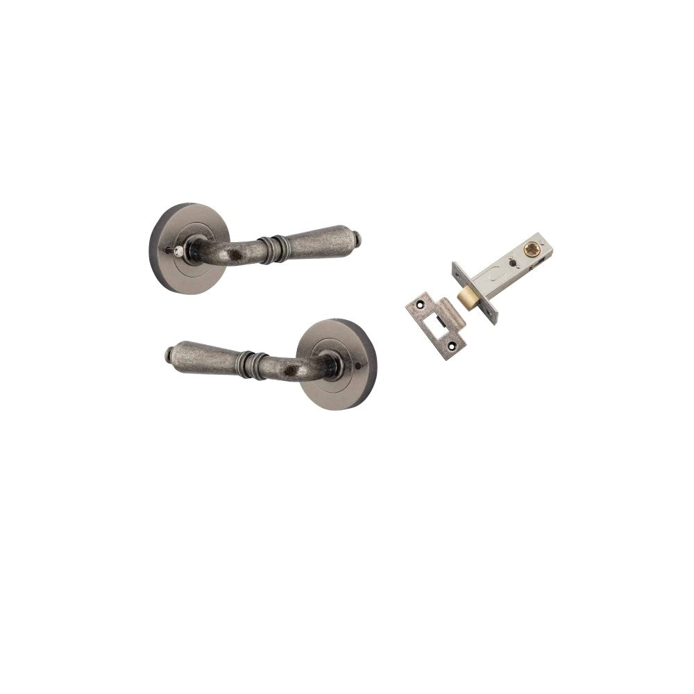 Sarlat Round Rose Door Lever Set