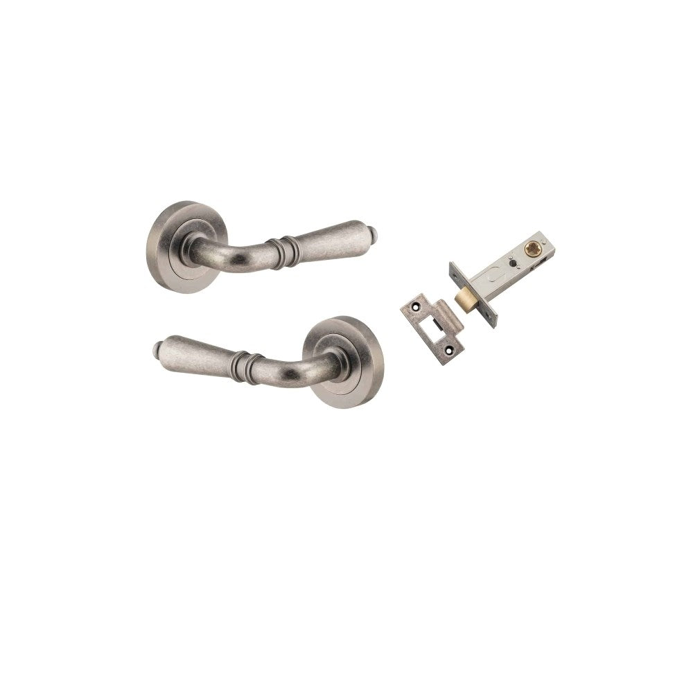 Sarlat Round Rose Door Lever Set