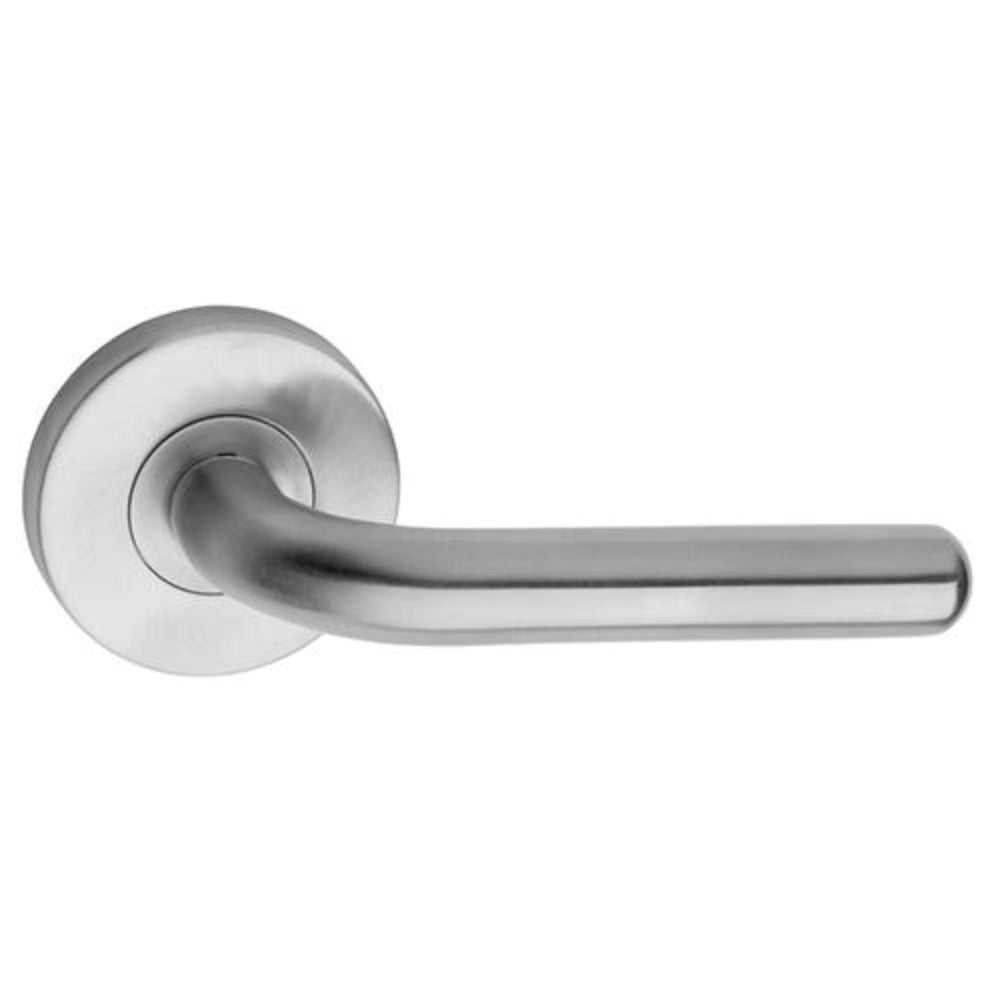 Gainsborough Residence Amara Passage Lever Set, Satin Stainless Steel