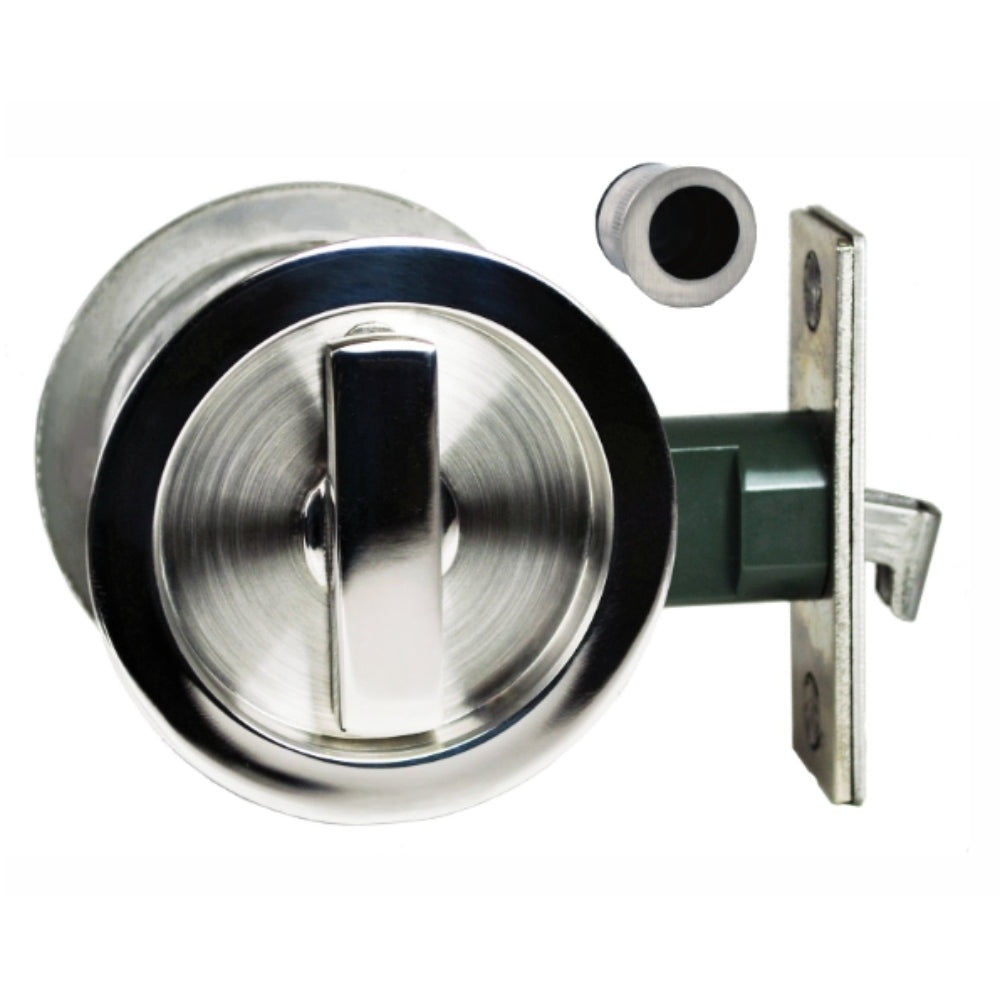 Round Sliding Cavity Door Pull Set