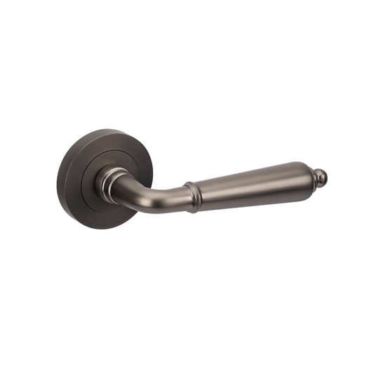 Oxford Round Rose Door Lever Set