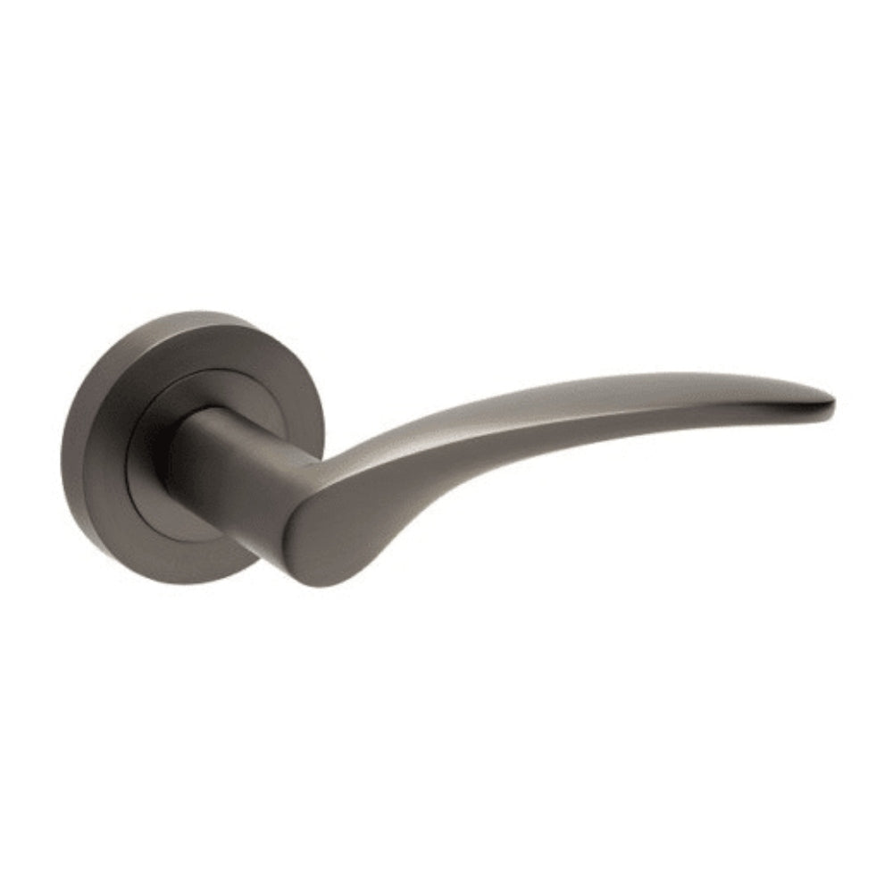 Apollo Round Rose Door Lever Set