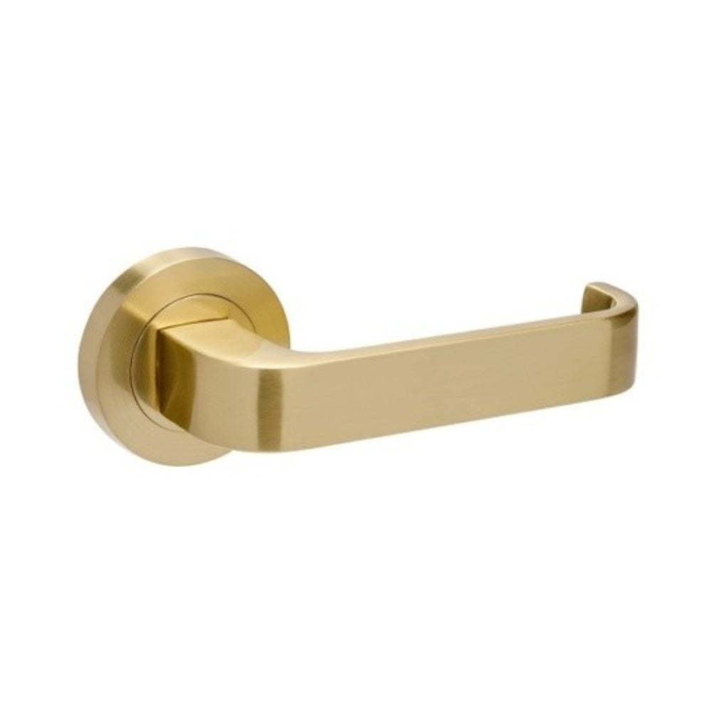 Streamline Round Rose Door Lever Set