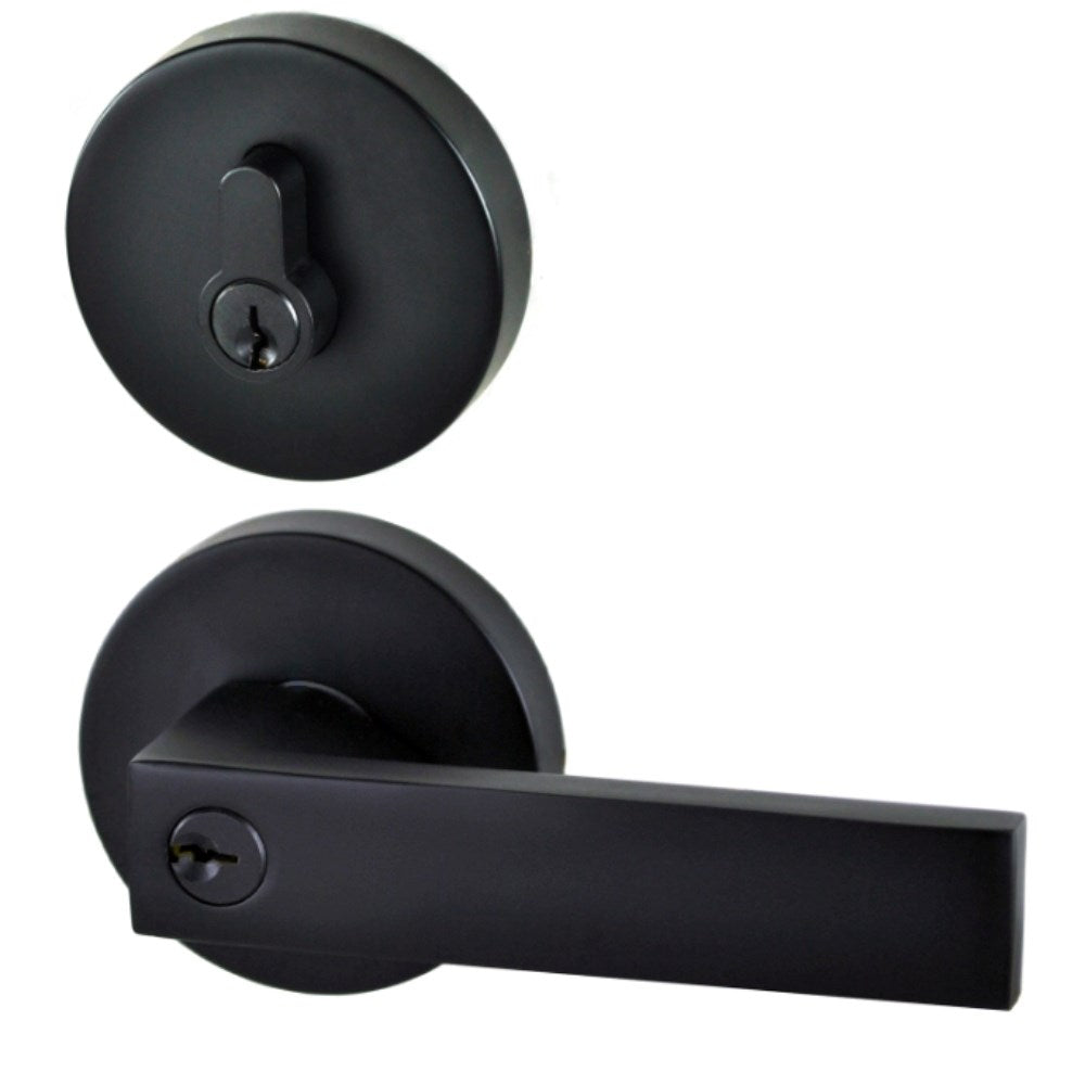 Lonsdale Round Rose Door Lever Set