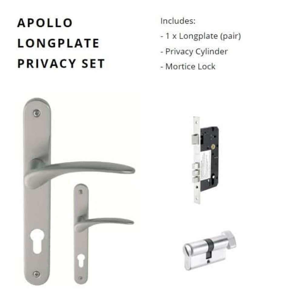 Apollo Longplate Door Lever Set