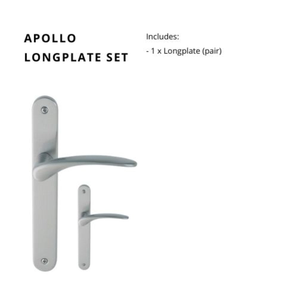 Apollo Longplate Door Lever Set